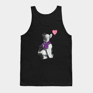 Chinese Crested Dog Powderpuff Tank Top